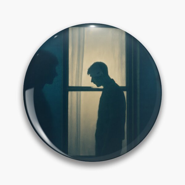 Item preview, Window Silhouette Shadows Paranoia Art designed and sold by Cine8.
