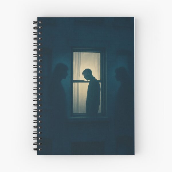 Item preview, Window Silhouette Shadows Paranoia Art designed and sold by Cine8.