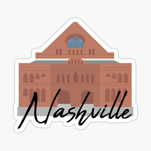 Nashville (Ryman Auditorium) Sticker