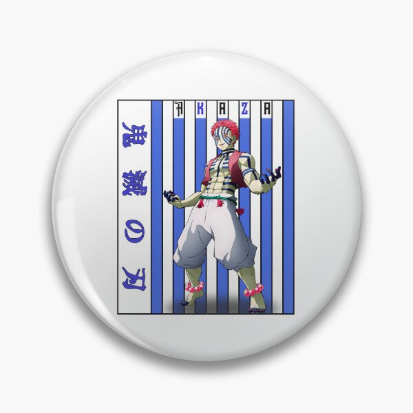 Item preview, Martial Demon Warrior – Blue Striped Fighter Anime Artwork designed and sold by lamiarte.