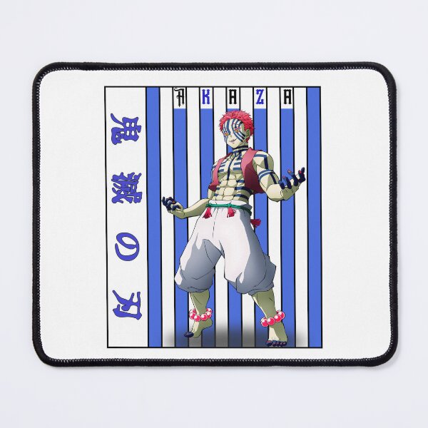 Item preview, Martial Demon Warrior – Blue Striped Fighter Anime Artwork designed and sold by lamiarte.