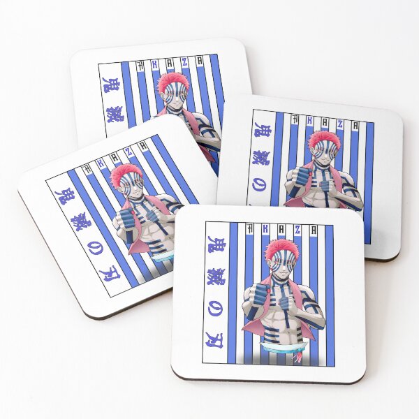 Item preview, Martial Demon Warrior – Blue Striped Fighter Anime Artwork designed and sold by lamiarte.