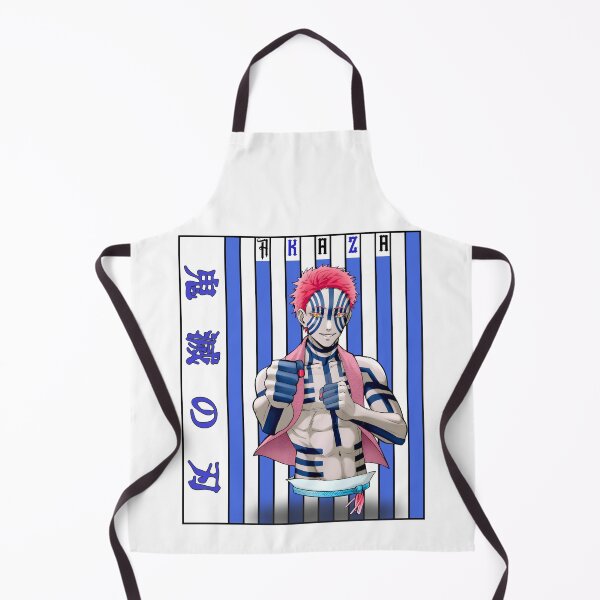Item preview, Martial Demon Warrior – Blue Striped Fighter Anime Artwork designed and sold by lamiarte.