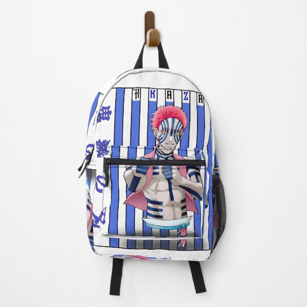 Item preview, Martial Demon Warrior – Blue Striped Fighter Anime Artwork designed and sold by lamiarte.