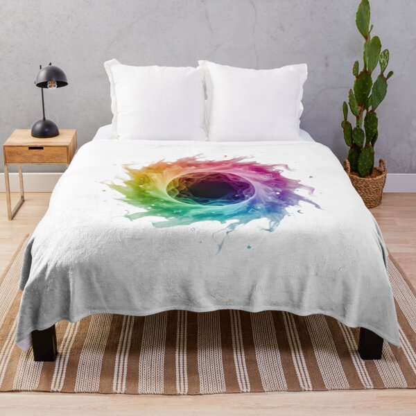 Item preview, Rainbow Portal Abstract Colorful Art designed and sold by hexenor.
