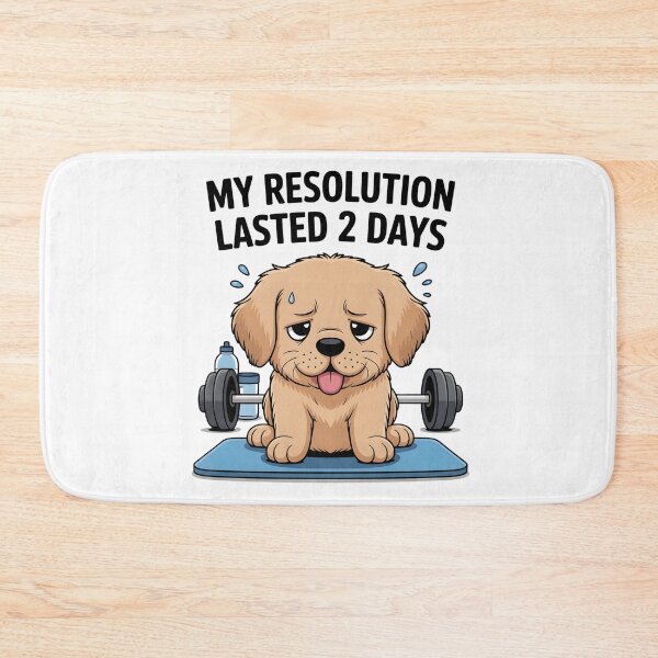 Item preview, Funny Puppy Workout Gym Mood 2026 designed and sold by Pawmoods.