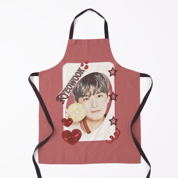 Item preview, Super Junior Ryeowook K-Pop Legacy Tribute Kpop boy group Art members portrait illustration Red Aesthetic Collage Design designed and sold by AJUNICE STUDIO.