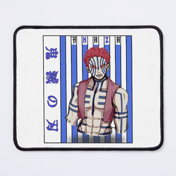 Item preview, Martial Demon Warrior – Blue Striped Fighter Anime Artwork designed and sold by lamiarte.