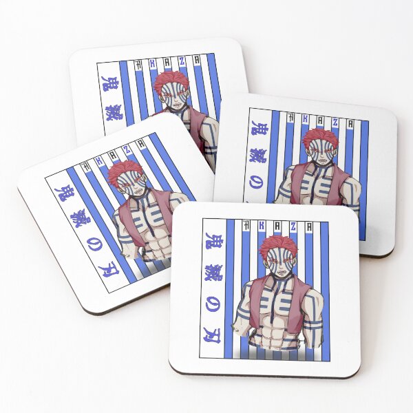 Item preview, Martial Demon Warrior – Blue Striped Fighter Anime Artwork designed and sold by lamiarte.
