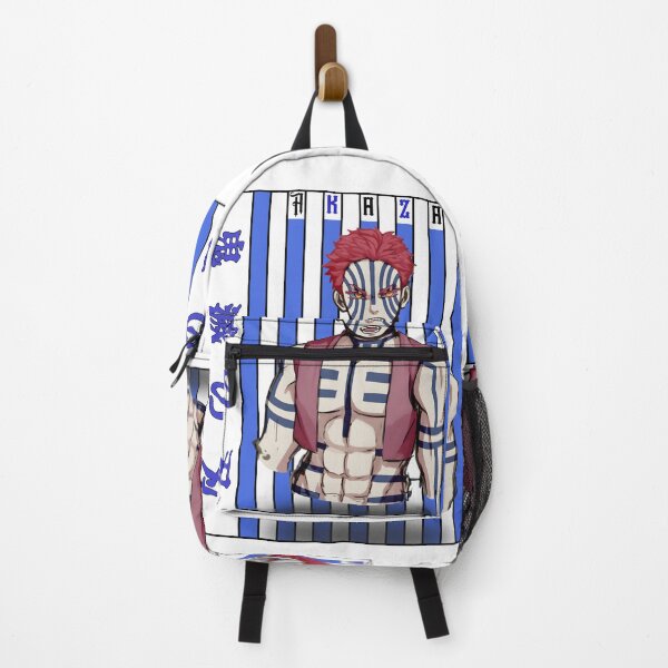 Item preview, Martial Demon Warrior – Blue Striped Fighter Anime Artwork designed and sold by lamiarte.