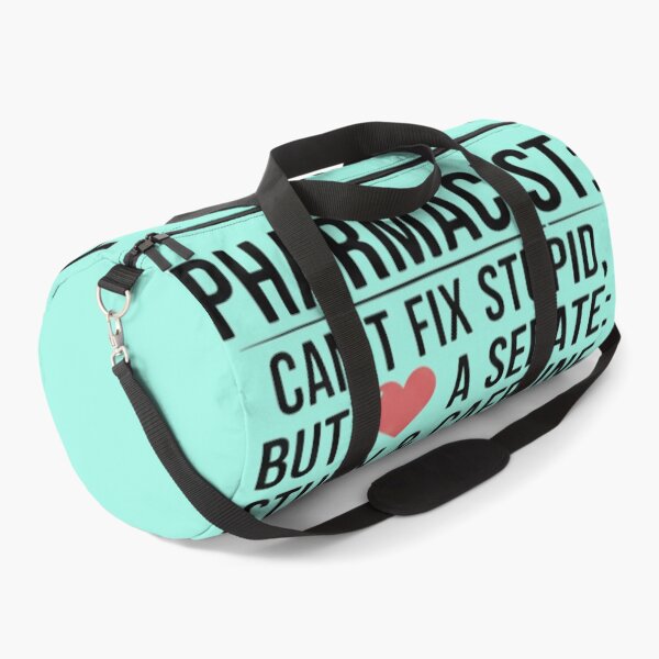 Item preview, Funny Pharmacist Quote Can't Fix Stupid Pharmacy Gift T-Shirt designed and sold by DraftNDreamShop.
