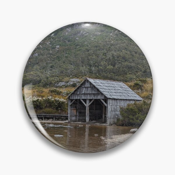 Item preview, Cradle Mountain’s Iconic Dove Lake Boatshed designed and sold by Photogenic Snap.