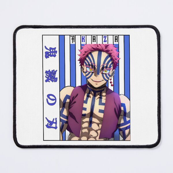 Item preview, Martial Demon Warrior – Blue Striped Fighter Anime Artwork designed and sold by lamiarte.