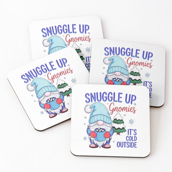 Item preview, Snuggle Up Gnomies Cold Outside Winter Gnome designed and sold by creativerooney.