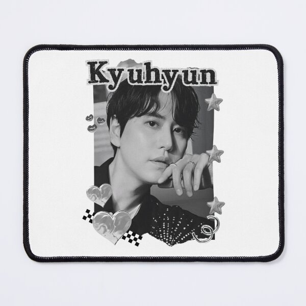 Item preview, Super Junior Kyuhyun K-Pop Legacy Tribute Kpop boy group Art members Black and White Collage Digital Art Portrait designed and sold by AJUNICE STUDIO.