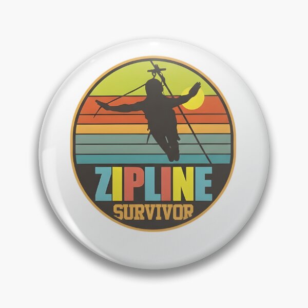 Item preview, Zipline Survivor Adventure Sports Enthusiast designed and sold by hexenor.