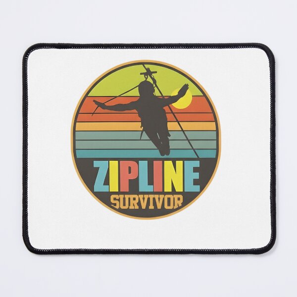 Item preview, Zipline Survivor Adventure Sports Enthusiast designed and sold by hexenor.
