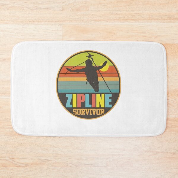 Item preview, Zipline Survivor Adventure Sports Enthusiast designed and sold by hexenor.