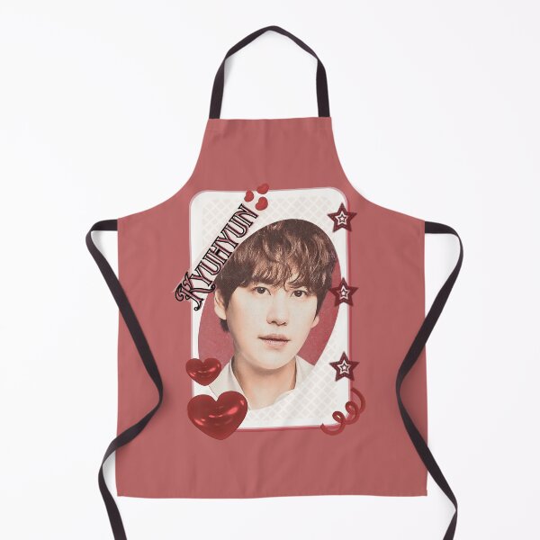 Item preview, Super Junior Kyuhyun K-Pop Legacy Tribute Kpop boy group Art members portrait illustration Red Aesthetic Collage Design designed and sold by AJUNICE STUDIO.