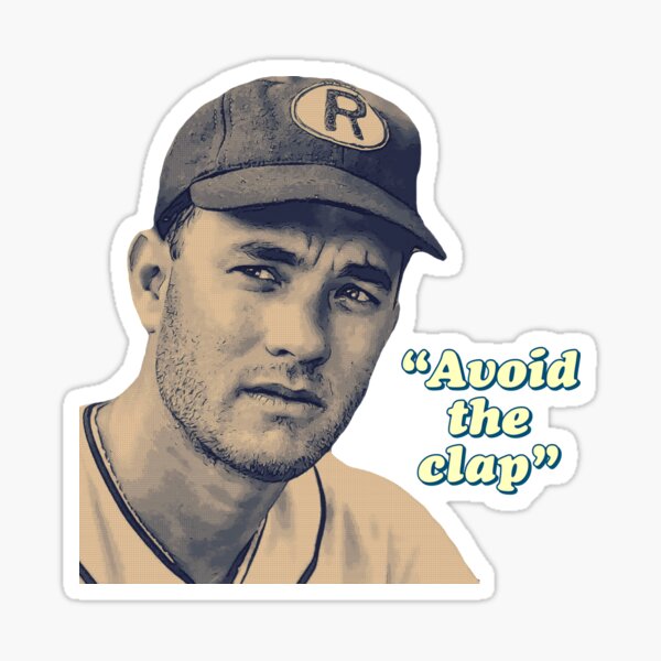 Jimmy Dugan Famous Quotations Sticker