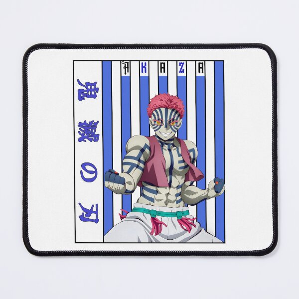 Item preview, Martial Demon Warrior – Blue Striped Fighter Anime Artwork designed and sold by lamiarte.