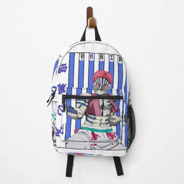 Item preview, Martial Demon Warrior – Blue Striped Fighter Anime Artwork designed and sold by lamiarte.
