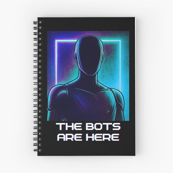 Item preview, humanoid robot art designed and sold by TEEJAMBOREE.