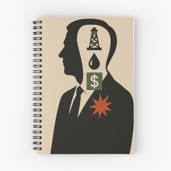Item preview,  Oil Money Corruption Businessman Art designed and sold by Cine8.