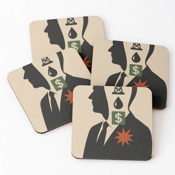 Item preview,  Oil Money Corruption Businessman Art designed and sold by Cine8.
