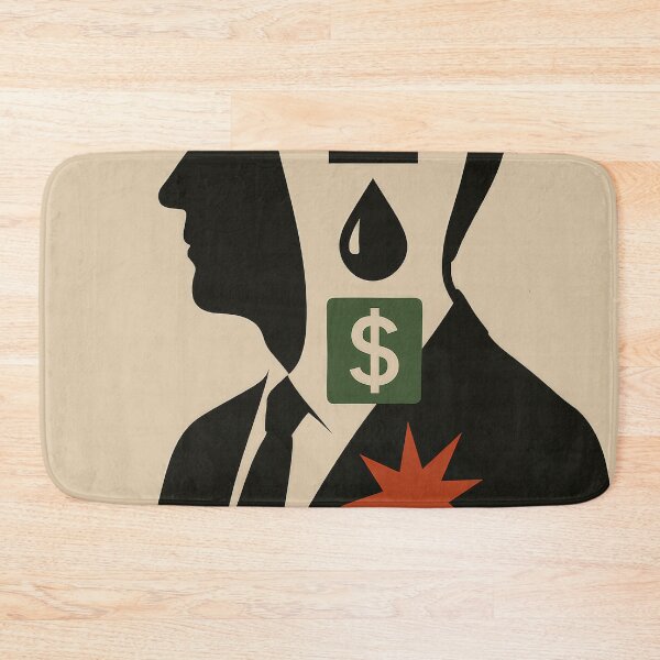 Item preview,  Oil Money Corruption Businessman Art designed and sold by Cine8.