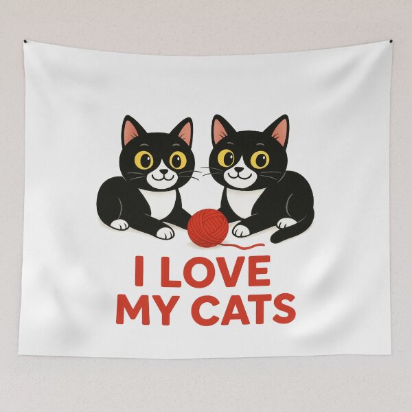 Item preview, I love my cats designed and sold by TomDob.