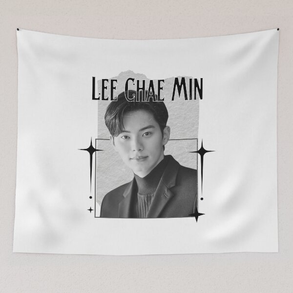 Item preview, Lee Chae Min Korean Actor K-Drama Scrapbook Collage Cozy Y2K Vintage Design designed and sold by HELL0WBELLO.