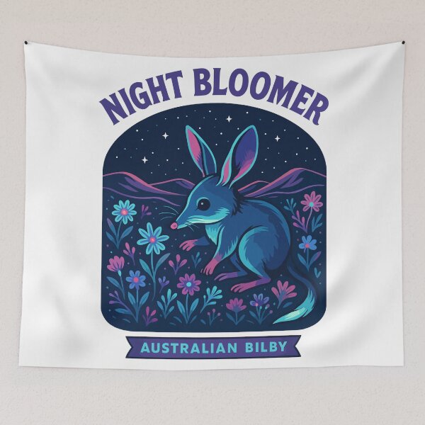 Item preview, Midnight Australian Bilby designed and sold by WildlifeInc.
