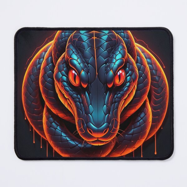 Item preview, Neon Snake – Intuition & Transformation | Chinese Zodiac Urban Edition designed and sold by JaaGo PopLab.