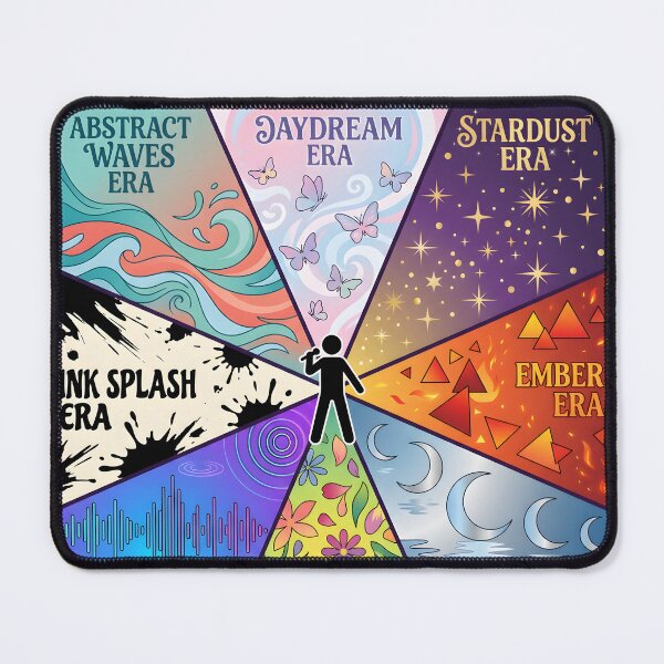 Item preview, Era Aesthetic Poster – Colorful Artistic Era Collection Wall Art designed and sold by AbstractAuraArt.