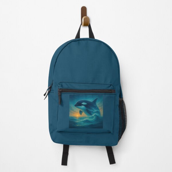 Item preview, Orca Wall Art– Spirit of the Rising Waves | GeoWild Designs designed and sold by GeoWild Designs.