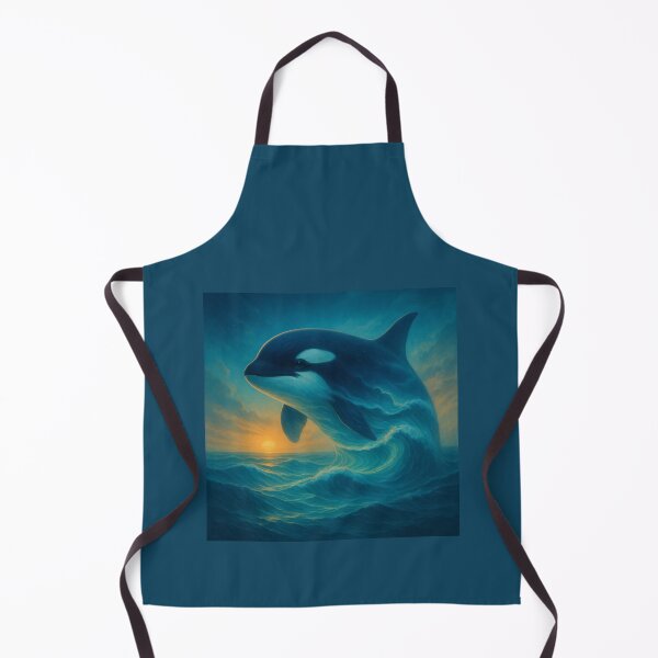 Item preview, Orca Wall Art– Spirit of the Rising Waves | GeoWild Designs designed and sold by GeoWild Designs.