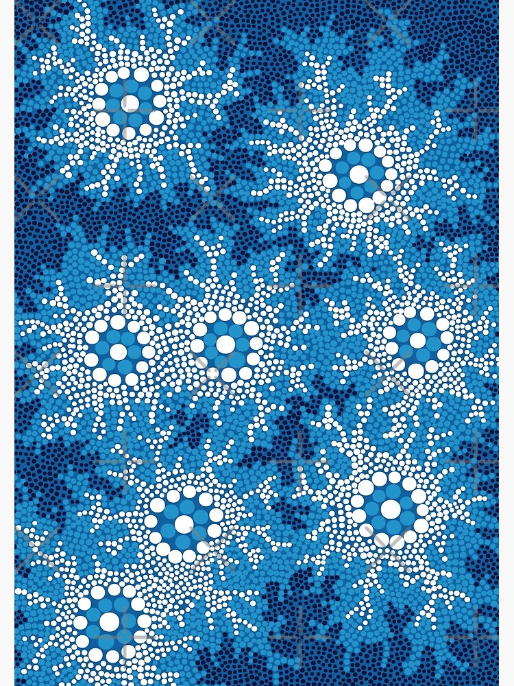 Aboriginal Art Authentic - Waterhole Dreaming by HogarthArts