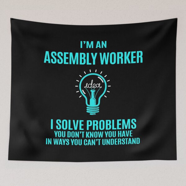 Item preview, Assembly Worker designed and sold by ginawilliams39.