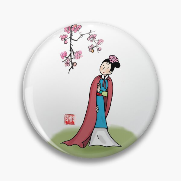 Item preview, Going for a spring outing and enjoying the flowers. designed and sold by EmilyDouArt.