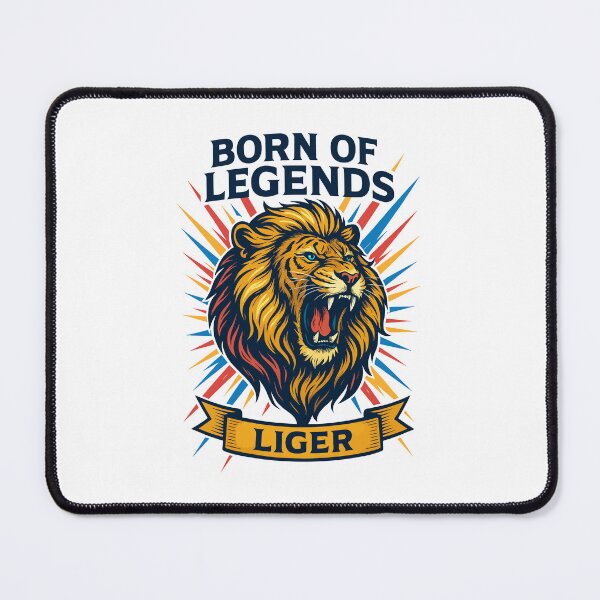 Item preview, Legendary Liger Power Art designed and sold by WildlifeInc.