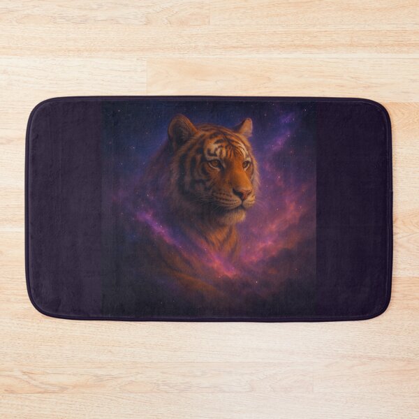 Item preview,  Tiger Wall Art– Cosmic Nebula Spirit | GeoWild Designs designed and sold by GeoWild Designs.