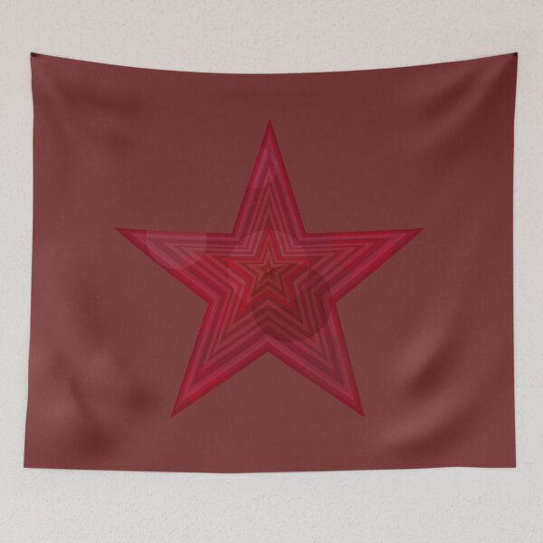 Item preview, red star designed and sold by BeJahMan.