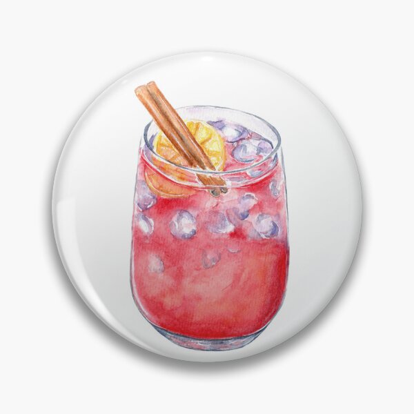 Item preview, A Pink Beverage in Watercolour designed and sold by MeiC-Artsy.