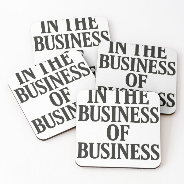 Item preview, In the Business of Business” Premium Motivational Apparel designed and sold by Omniweb.app.