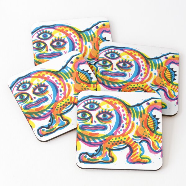 Item preview, Guy | Neon Abstract Art designed and sold by JacobPloesser.