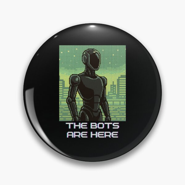 Item preview, humanoid robot art designed and sold by TEEJAMBOREE.