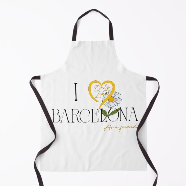 Item preview, I only like Barcelona as a friend  designed and sold by IVORYBUBBLE.