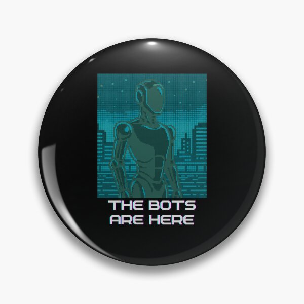 Item preview, humanoid robot art designed and sold by TEEJAMBOREE.