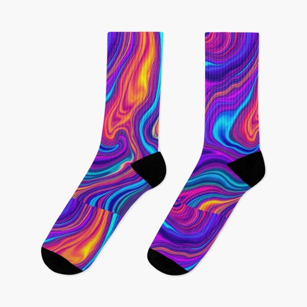Item preview, Neon Melt Psychedelic Waves designed and sold by HLPsychDesigns.